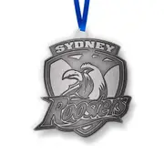 Sydney Roosters NRL Metal Christmas Tree Ornament Decoration