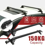 OZNALA Universal Car Top Roof Racks Holder Carrier Pair Cross Bar Aluminium Alloy Lock