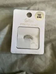 Sportsgirl Stirling Silver Toe Ring Bnip Free Post (acc48)