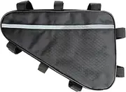 Electric Cycle Battery Bag - Triangle Water Resistant Pack, E-Bike Battery Storage Holder, Lithium Battery Case | Secure Mount Design with Sturdy Fabric, Convenient Battery Carry Bag for Riding, Bikin