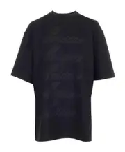 We11done Logo Printed Crewneck T-Shirt XL,L,M Black