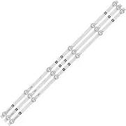 [BABCPMPGK] LED Strip Fit for Orfey 32LD101 LED32HD310 SJ.HL.D3200601-2835BS-F fit for AKAI LEA-32B49P HD32-D2 RH43-D3202X-06A-JF SJ 32LE12J LED32HD530