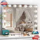 LED Hollywood Makeup Vanity Cosmetic Mirror with Lights 80x 62cm Large Mirror AU