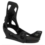 Burton Mens Step on Re:Flex Snowboard Bindings Size M - Black - 2025 8.5-10.5