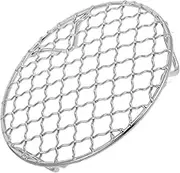 Alipis Round Stainless Steel Rack for Pot Ideal for Baking and Cooling Compatible with Air Fryer and Electric Ceramic Stoves