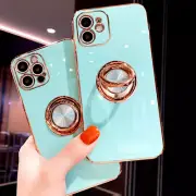 Magnetic Ring Holder Phone Case for iPhone 16 15 14 13 12 11 Pro Max XR 7 8 Plus