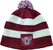 [Burley Sekem] Unisex Manly Sea Eagles Infant Beanie, Multicoloured, Birth to Toddler