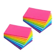 16 Books Memo Pads Colored Note Pads Tearable Memo Stickers Small Sticky Tabs
