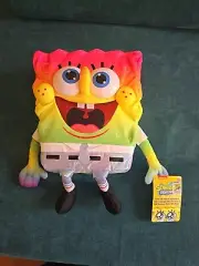 SDCC 2024 SPONGEBOB SQUAREPANTS COLOR ME HAPPY PLUSH UCC DISTRIBUTING In Hand