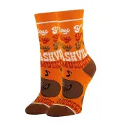 OoohYeah Womens Colorful Crew Socks, Hey Y'all, Funny Cotton Dress Socks