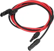 Solar Extension Cable Photovoltaic Cord Wire PPO Waterproof Power Generation 6mm² 40A Tin Plated (#2)