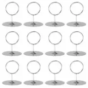 12-Pack of 2.25" Table Number Holder, Menu, and Place Card Stands | Tabletop ...