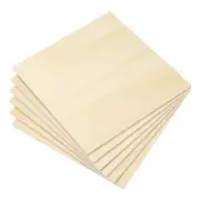 12 Pcs 24x24x1/4" Basswood Sheets 6mm Plywood Sheets Balsa Wood Board