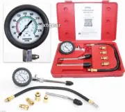 Cylinder Compression Tester Test Kit Professional Mechanics Gas Engine