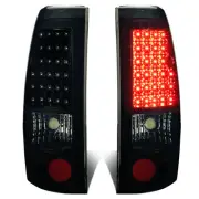 For 1999-2003 Silverado Sierra 1500 2500 Full LED Tail Brake Light Lamps Tinted (for: Chevrolet)