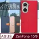 CITY都會風 ASUS Zenfone 9 AI2202 插卡立架磁力手機皮套 有吊飾孔