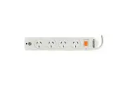 Italplast Powerboard with Overload Protection - 4 Outlet