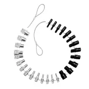 Nut and Bolt Thread Checker- 26 Male/Female Thread Identifier Gauges