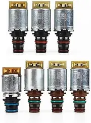 6R80 7PCS Transmission Valve Body Solenoids Kit Suit Compatible for Ford Explorer Ranger Mustang Territory Transit Everest F-150 2011-2017
