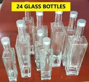 Glass bottle - box of 24 , 700 ml bottle, spirit bottle,