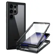 For Samsung Galaxy S22 S23 S24 S25 Ultra Shockproof Full Case +Screen Protector