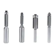 Router Bit Flush Trim Bit with Bearing 2 Flutes HSS Milling Cutter Tool