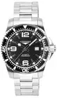 Longines HydroConquest Sunray Black Super-LumiNova Dial 38414566 300M Mens Watch