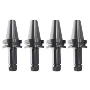 4Pcs BT40-ER16-100mm M16 4" Thread ER16 Collet Chuck Tool holder CNC Milling