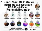 13-in-1 Bootable USB Mac-OS Service Install Recovery Upgrade