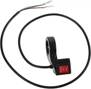 GARVALON Motorcycle Handlebar 3-Speed Switch High-mid-Low Replacement for 22mm Custom Modification