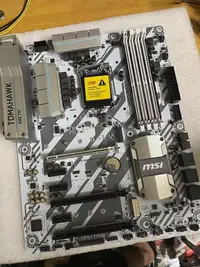 在飛比找Yahoo!奇摩拍賣優惠-MSI/微星H270 TOMAHAWK ARCTIC 白色豪