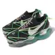 Nike 休閒鞋 Air Max Scorpion FK 男鞋 黑 綠 大氣墊 針織 厚底 綁帶 FN8884-013