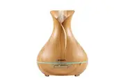 Devanti Aroma Diffuser Aromatherapy Light Wood 400ml