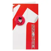 St George Illawarra Dragons NRL Gift Card Badge Birthday Mothers Fathers Day