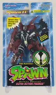 Spawn II Deluxe Edition Red Wing Cape Ultra Action Figure Todd McFarlane 1995
