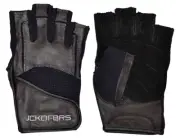 GYM GLOVES PREMIUM LEATHER WEIGHT LIFTING WORK OUT