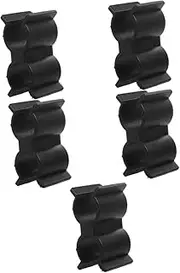 KITANDOVE 5pcs Double Port Clamp for Yacht Boat Sturdy Shelf Fastener Fitting Clamp for and Use Construction