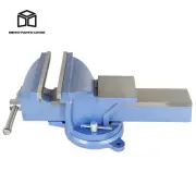 8" Multi-purpose Rotating Bench Vise Swival 360 Degree Heavy Duty With Base USA