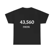 43,560 IYKYK T-Shirt, Real Estate , Realtor,Remax , Keller Williams , Real , Exp