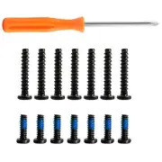 Metal Screws Kit for Steam Deck Gamepad Rear Screws Set with Screwdriver