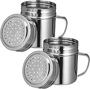 Condiment Jars Set Shaker Lid Spice Shaker Flavoring Container Handle for Kitchen Use