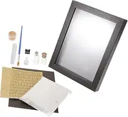 Baby Keepsake Frame Hand and Footprint Kit Newborn Memory Decor Baby Handprint Footprint Photo Frame