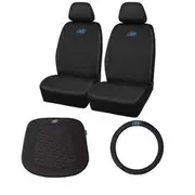Skechers Gel Seat Cover Steering Wheel Cover and Cushion Set