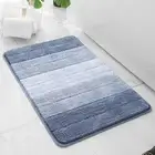 Super Absorbent Mat Modern Bathroom Gradient Color Bath Soft Quick Drying