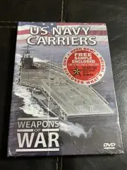 US Navy DVD Carriers Weapons of War Documentary Combat Action New Sealed