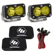Baja Designs S2 Sport 5000K Amber Driving/Combo LED Light Pods With Rock Guards