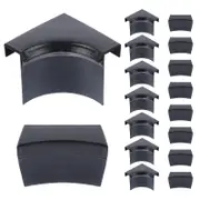 2 Sets Billiards Table Pockets Liner Pool Table Accessories Pool Table Tools Pool Table Pockets Pads Black 5.4X4.5X4.3CM