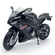 1:12 Scale BMW S1000RR Motorcycle Model Diecast Boys Toys for Kids Gifts Black