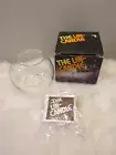 NIB Vintage The Un-Candle Uncandle Set NO. 128 Corning Pyrex Glass Candle Apple