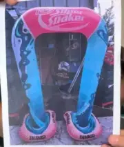 Nerf Bunkr Inflatable Super Soaker Splash Zone Sprinkle Arch Outdoor Use NIP